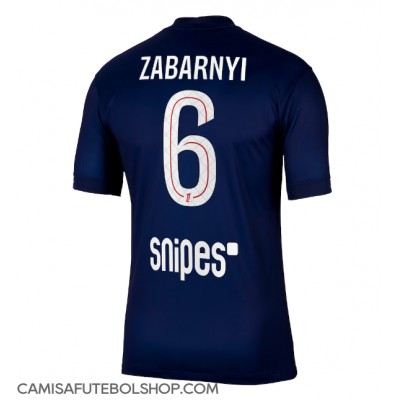Camisa de time de futebol Paris Saint-Germain Illia Zabarnyi #6 Replicas 1º Equipamento 2025-26 Manga Curta Camisa de time de futebol Paris Saint-Germain Illia Zabarnyi #6 Replicas 1º Equipamento 2025-26 Manga Curta